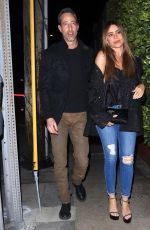 SOFIA VERGARA at a Diiner Date at Giorgio Baldi in Santa Monica 03/29/2024