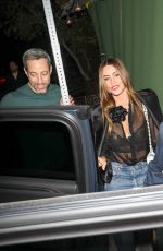 SOFIA VERGARA Leaves Dinner Date at Pace Restaurant in Los Angeles 03/01/2023