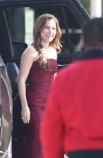 SOPHIA BUSH Arrives at Elton John AIDS Foundation