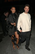 SOPHIE PIPER Arrives at Molly Smith Boohoo Launch at Fenix in Manchester 03/27/2024