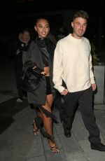 SOPHIE PIPER Arrives at Molly Smith Boohoo Launch at Fenix in Manchester 03/27/2024