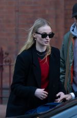 SOPHIE TURNER Arrives Back in London via Train 03/06/2024