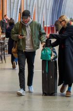 SOPHIE TURNER Arrives Back in London via Train 03/06/2024