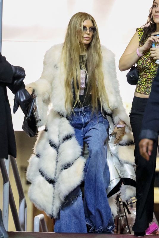 STACY FERGIE FERGUSON Arrives at Madonna’s The Celebration Tour at Kia Forum in Inglewood 03/11/2024