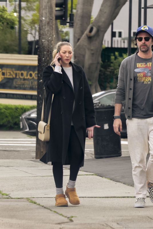 STASSI SCHROEDER and Beau Clark Out for Lunch in Los Angeles 03/04/2024