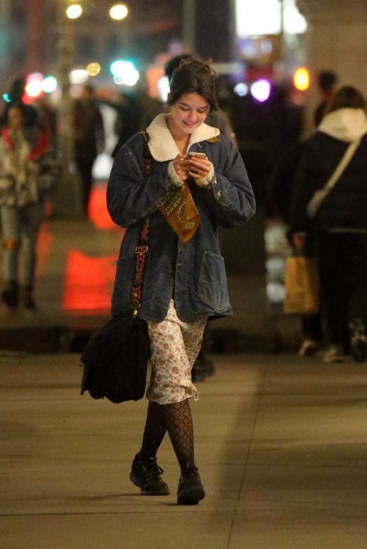 SURI CRUISE Night Out in New York 03/04/2024