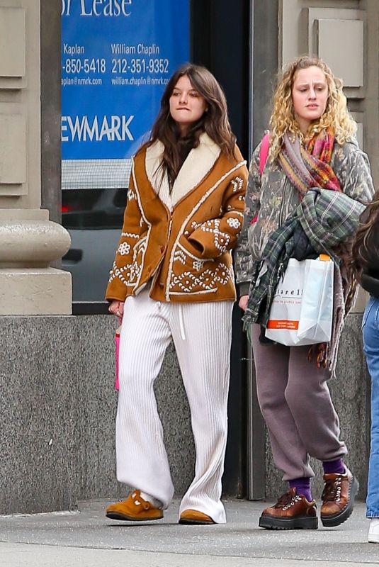 SURI CRUISE Out with a Friend in New York 03/19/2024