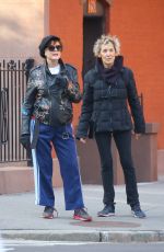 SUSAN SARANDON Out with a Friend in New York 03/04/2024