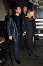 SYDNEY SWEENEY and Jonathan Davino Arrives at SNL After-party in New York 03/02/2024