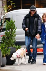 SYDNEY SWEENEY and Jonathan Davino Out with Their Dog in New York 03/06/2024