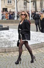 SYDNEY SWEENEY Arrives at Miu Miu Fashion Show at PFW in Paris 03/05/2024
