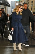 SYDNEY SWEENEY Heading to Saturday Night Live in Manhattan 03/02/2024