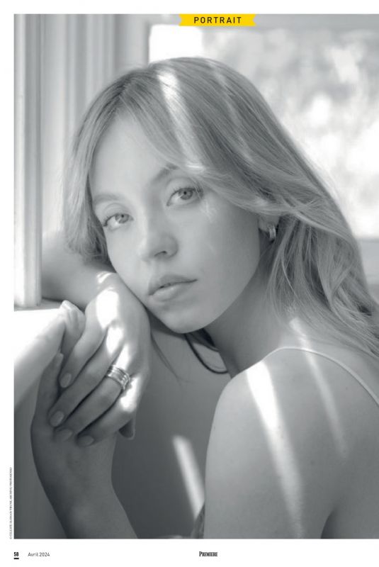 SYDNEY SWEENEY in Premiere Magazine, April 2024