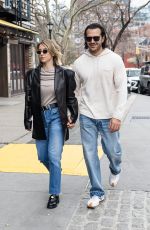 SYDNEY SWEENEY LeaveS Bar Pitti in New York 03/20/2024