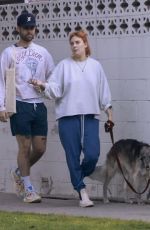 TALLULAH WILLIS Out with New Boyfriend and a Friend in Los Feliz 03/01/2024