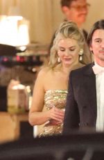 TAMISN EGERTON Leaves the Vanity Fair Oscar Party in Beverly Hills 03/10/2024