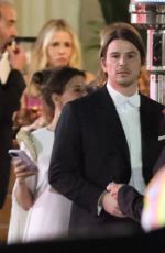 TAMISN EGERTON Leaves the Vanity Fair Oscar Party in Beverly Hills 03/10/2024