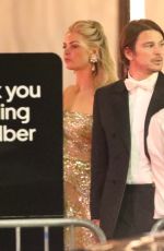 TAMISN EGERTON Leaves the Vanity Fair Oscar Party in Beverly Hills 03/10/2024
