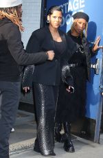 TAMRON HALL Arrives at Good Morning America in New York 03/13/2024
