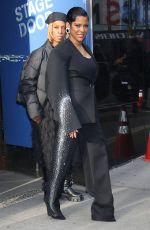 TAMRON HALL Arrives at Good Morning America in New York 03/13/2024