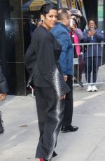 TAMRON HALL Arrives at Good Morning America in New York 03/13/2024