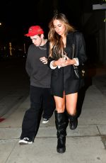 TATE MCRAE Out for Dinner in Beverly Hills 03/13/2024