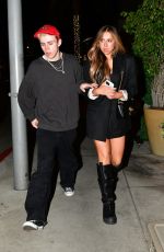 TATE MCRAE Out for Dinner in Beverly Hills 03/13/2024