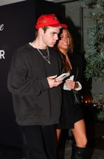 TATE MCRAE Out for Dinner in Beverly Hills 03/13/2024