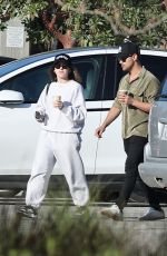 TAYLOR DOME and Taylor Lautner Leaves Blue Bottle Coffee in Malibu 03/04/2024