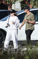 TAYLOR DOME and Taylor Lautner Leaves Blue Bottle Coffee in Malibu 03/04/2024