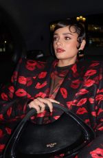 TAYLOR HILL at Balmain Fashion Show at PFW in Paris 02/29/2024