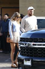 TAYLOR SWIFT and Travis Kelce on a Lunch Date at Nobu in Malibu 03/24/2024