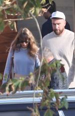 TAYLOR SWIFT and Travis Kelce on a Lunch Date at Nobu in Malibu 03/24/2024