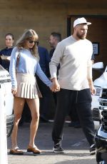 TAYLOR SWIFT and Travis Kelce on a Lunch Date at Nobu in Malibu 03/24/2024