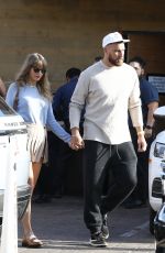 TAYLOR SWIFT and Travis Kelce on a Lunch Date at Nobu in Malibu 03/24/2024