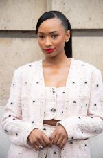 TEMI OTEDOLA at Giambattista Valli Womenswear Fall/Winter 2024-2025 Show at Paris Fashion Week 03/01/2024
