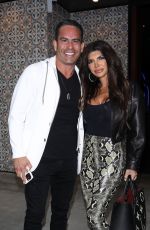 TERESA GIUDICE and Louie Ruelas Night Out at Nusr-Et in Beverly Hills 03/16/2024