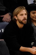 TESSA THOMPSON at LA Lakers vs Sacramento Kings Game at Crypto.com Arena in Los Angeles 03/06/2024