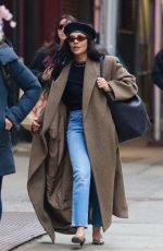 TESSA THOMPSON Out and About in New York 03/20/2024