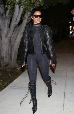 TEYANA TAYLOR Arrives at Birdstreet Club in West Hollywood 03/07/2024