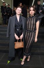 THOMASIN MCKENZIE at Prada Fallwinter 2024 Womenswear Fashion Show 02/22/2024