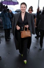 THOMASIN MCKENZIE at Prada Fallwinter 2024 Womenswear Fashion Show 02/22/2024