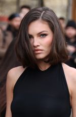 THYLANE BLONDEAU Arrives at Nina Ricci Womenswear Fall/Winter 2024-2025 Show at Paris Fashion Week 03/01/2024