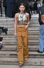 THYLANE BLONDEAU at Rabanne Fashion Show at Paris Fashion Week 02/29/2024