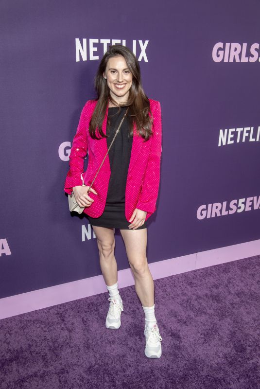 TILER PECK at Girls5eva Premiere in New York 03/07/2024