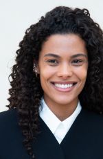TINA KUNAKEY at PFW Simon Jacquemus Medal Photocall in Paris 03/02/2024