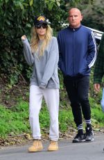 TISH CYRUS and Dominic Purcell Out in Los Angeles 03/01/2024