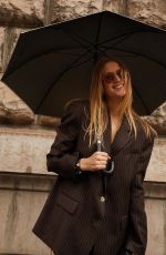 TONI GARRN at Hermes Fashion Show at PFW in Paris 03/02/2024