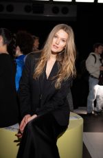 TONI GARRN at Off-White Fashion Show in Paris 02/29/2024