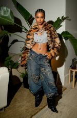 TYLA at Epic Records Dinner Celebrating Release of Her Debut Album in New York 03/22/2024